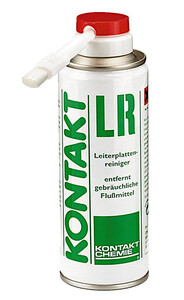 KLR-200 Kontakt LR PCB rensespray med børste, 200ml - pcb rensespray kontakt lr 200ml