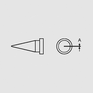 WE-LTD Soldering Tip Chisel 4,5mm WE-LT1, WE-LTS