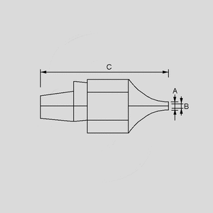 WE-DX112 Suction Nozzle 2,3/1,0mm WE-DX112, WE-DX113