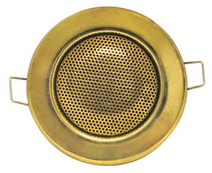 BN202413 Mini-højttaler, halogen design, Guld/messing