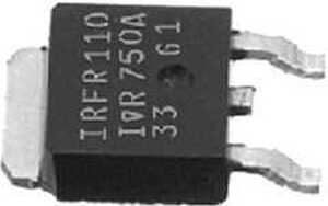 IRFR310PBF N-Ch 400V 1,7A 25W 3,6R TO252AA