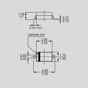 MBRS140T3G SMD Schottky 40V 1A SMB SOD123