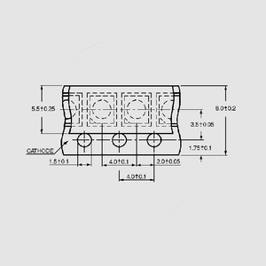 LTW-670DS SMD-LED White 450mcd 120&deg; PLCC Tape