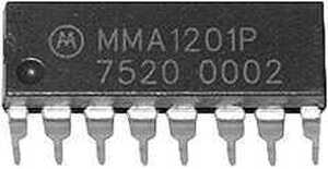 MMA2202D Accel. Sensor +-50g X-Axis SOL16
