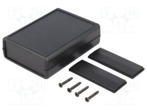 HA1593LBK ABS Enclosure 92x66x28 Black