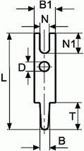 LST1016R Solder Pin Straight L=13,8 Tin-plated