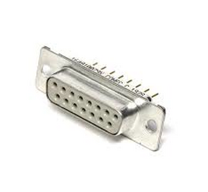 BL15LG D-Sub-Socket 15-Pole Solder Pin