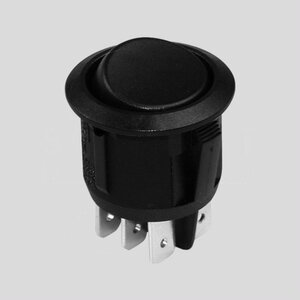 WIP14A03 Rocker Switch 2 x ON/OFF/ON 10A 250V Black R13-244D-02BB WIP14A03, WIP14A04