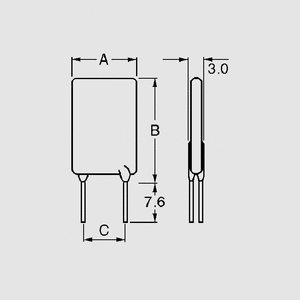 RUEF160 PolySwitch Resettable Device 30V 1,60A RUEF300 ... RUEF900