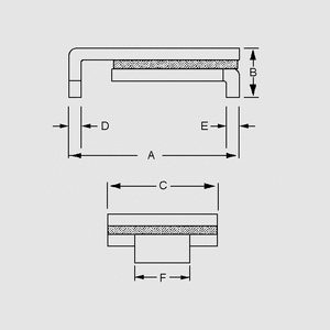 SMD100F-2 SMD PolySwitch Resett. Device 30V 1,00A Dimensions