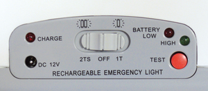 BN203844 Nødbelysning 2x8 Watt m/accu