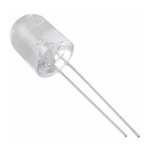 BN203876 Lysdioder 10 mm, 8000mca hvid transparent