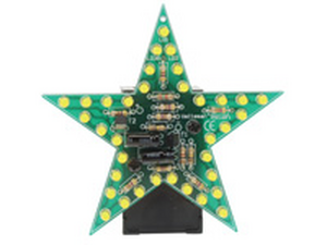 MK169Y Byggesæt: Blinkende gul stjerne Blinkende gul stjerne Byggesæt med 35 LED