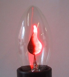 LMP-SPB-FLAML-E14 Flamme-lampe E14, 230V - 1,3W