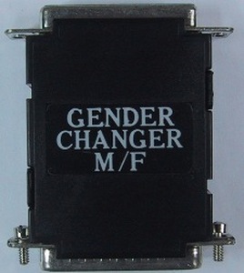 T000259 RS232 Gender Changer 25-pin han/hun