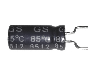 CS0010/50-P5-POSE/500STK El-Capacitor 10µF/50V-P5-5x11 pose m/500 stk.