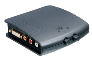 N-AVSWITCH-16 2 port DVI/HDMI switch, skift ml. 2 DVI apparater