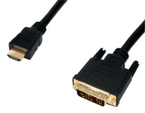 N-CABLE-551G/1.5 HDMI til DVI-D, 1,5 meter