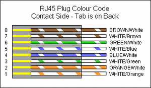 W58627 Cat.5/flex/utp 8P8C RJ45 Modular Plug for RUND kabel