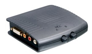 N-AVSWITCH-12 DVI + Audio switch, 2 porte