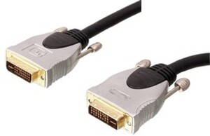 N-HQSS5197/2.5 HQ DVI-I kabel, single link, han/han, 2,5m
