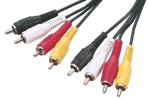 AC-144 Audiokabel  4 han/4 han, 1,2 m. Produktbillede