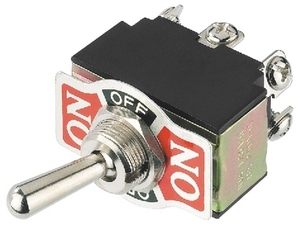 BN204369 Switch 2-pol 10A ON/OFF/ON MED SKILT KN3(B)-203A Produktbillede