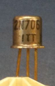 2N706 SI-N 40V, 0,2A, 0,3W TO-18