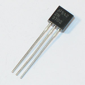 2N3702 SI-P 40V, 0,2A, 0,3W, >100MHz, TO-92