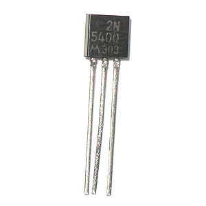2N5400 SI-P 130V, 0,6A, 0,625W, >100MHz TO-92