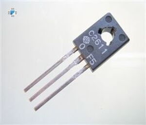 2SC2611 SI-N 300V 0.1A 0.8W 80MHz TO-126