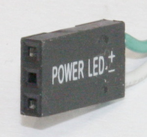 T000546 POWER LED, GRØN, med 50 cm kabel