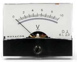 PM-2/10V Drejespoleinstrument, 10V