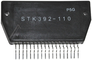 STK392-110 RGB AMPL 38V 3A 15khz