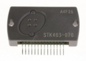 STK403-070 STK403-070 POWER AMP 2x6OW 6ohm 10%