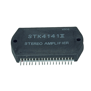 STK4141II Stereo POWER AMP 2x25W 26V 0,04% 18-pin