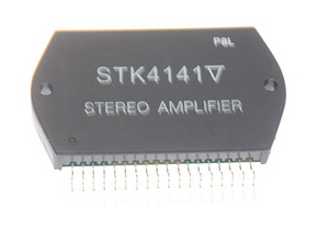 STK4141V Stereo POWER AMP 2x25W 8ohm 27V 0,08% 18-pin