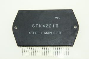 STK4221II Stereo POWER AMP 2x80W 8ohm 45V 0,4 % 22-pin