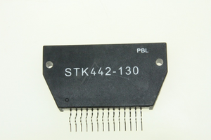 STK442-130 POWER AMP 2x150W 6ohm 63V 10% 14-pin